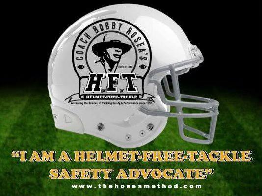 "I Am A Helmet-Free-Tackle Safety Advocate" STICKING-TOGETHER - 4 - LIFE *Refrigerator Magnet Initiative 2025